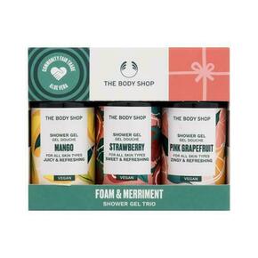 The Body Shop Foam &amp; Merriment Shower Gel Trio gel za tuširanje za žene