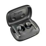 Poly Voyager Free 60 bluetooth slušalica, BT700 USB-C adapter, torbica za punjenje, crna