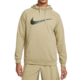 Muška sportski pulover Nike Dri-Fit Hoodie PO Swoosh - natural olive/sequoia