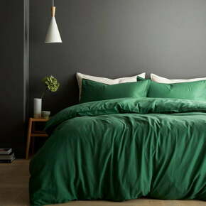 Zelena posteljina za krevet za jednu osobu 135x200 cm Relaxed – Content by Terence Conran