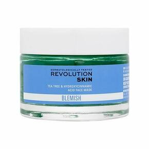Revolution Skincare Blemish Tea Tree &amp; Hydroxycinnamic Acid Face Mask maska za lice za masnu kožu 50 ml