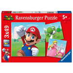 Ravensburger slagalica Puzzle Super Mario 051861, 3x49 komada