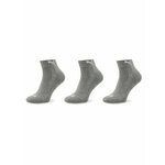 Set od 3 para unisex visokih čarapa Puma 907943 03 Middle Grey Melange