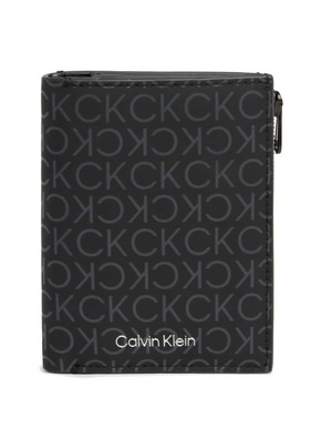 Calvin Klein Novčanik siva / crna / bijela