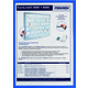 Okvir informacijski A4 Franken Megaframe magnetni plavi