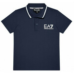Majica za dječake EA7 Boys Jersey Polo Shirt - new royal blue