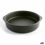 Lonac Quid Barro Lux Crna Keramika 22 cm (12 kom.) , 8880 g