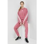 ADIDAS SPORTSWEAR Sportska sweater majica 'Future Icons 3-Stripes' rosé / bijela