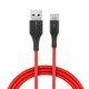 USB-C kabel BlitzWolf BW-TC15 3A 1.8m (crveni)