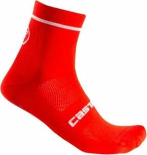 Castelli Entrata 9 Sock Red L/XL Biciklistički čarape