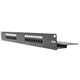 Masterlan patch panel 19", 16xRJ45, Cat5e, 1U, with tie bar, black MXL-PP51-16-MS