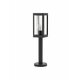 NOVA LUCE 9060193 | Figo-NL Nova Luce podna svjetiljka 50cm 1x E27 IP54 tamno siva, prozirno