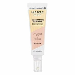 Max Factor Miracle Pure Skin-Improving Foundation puder za sve vrste kože 30 ml nijansa 35 Pearl Beige