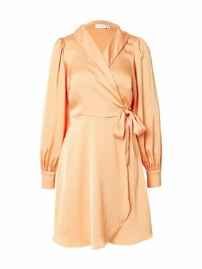VILA Koktel haljina pastelno narančasta