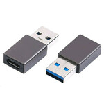 Adapter C-TECH USB 3.2 Type-C na USB A (CF/AM)