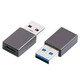 Adapter C-TECH USB 3.2 Type-C na USB A (CF/AM)