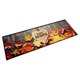 vidaXL Kuhinjski tepih perivi s jesenskim uzorkom 60x180 cm baršunasti