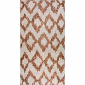 Bijelo/narančasti perivi tepih 120x180 cm - Vitaus