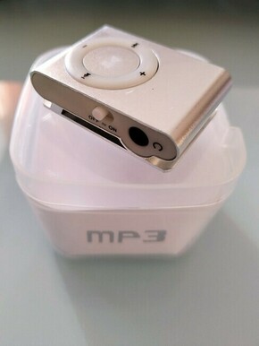 Mini MP3 player - Srebrna