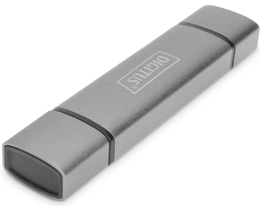 DIGITUS DA-70886 Dual Card Reader Hub USB-C