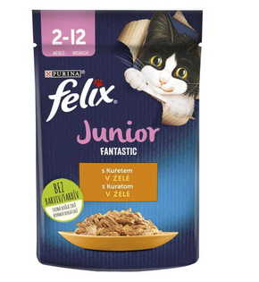 Felix hrana za mačke Fantastic Junior s piletinom u želeu
