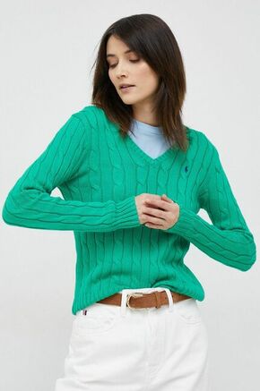Pamučni pulover Polo Ralph Lauren za žene