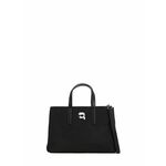 Karl Lagerfeld Ručna torbica 'Ikonik 2.0' bež / crna / bijela
