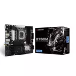 Biostar B760MX2-E PRO D4 matična ploča, Socket 1700, 4x DDR4, mATX