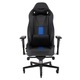 Corsair T2 Road Warrior Gaming Stuhl blau Armlehne höhenverstellbar Rückenlehne neigbar Sitzhöhe justierbar