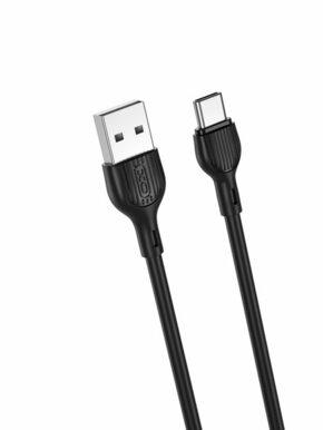 Xo Nb200 Usb Type-C Cable 2.1A 1 Meter Black
