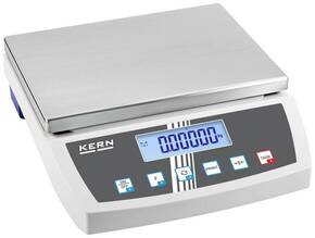 Kern FKB 16K0.1 stolna vaga Opseg mjerenja (kg) 16 kg Mogućnost očitanja 100 mg srebrna