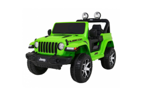 Licencirani auto na akumulator Jeep Wrangler Rubicon 4x4 - zeleni