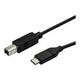 StarTech.com USB C to USB B Printer Cable - 10 ft / 3m - USB C Printer Cable - USB C to USB B Cable - USB Type C to Type B (USB2CB3M) - USB-C cable - 3 m