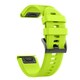 Silikonski remen za sat Garmin Fenix 7x / 6x / 5x / Tactix / Fenix 3 - Svijetlo zelena
