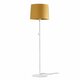 FARO 64312-42 | Samba-FA Faro podna svjetiljka 153cm 1x E27 bijelo mat, žuto