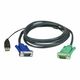 ATEN Micro-Lite 2L-5203U - keyboard / video / mouse (KVM) cable - 3 m