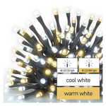 EMOS LED božićne lampice, 8 m, za unutarnju i vanjsku upotrebu, toplo/hladno bijelo svjetlo, mjerač vremena