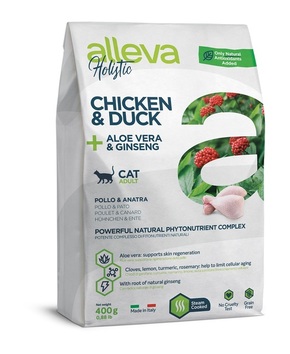 Alleva Holistic Adult Cat Chicken &amp; Duck 400 g