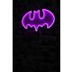 Ukrasna plastična LED rasvjeta, Batman Bat Light - Pink