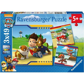 Paw Patrol 3x49kom puzzle - Ravensburger