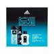 Adidas Ice Dive Set toaletna voda 100 ml + dezodorans 150 ml + gel za tuširanje 250 ml za muškarce