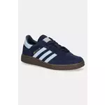 Dječje tenisice od brušene kože adidas Originals HANDBALL SPEZIAL boja: tamno plava, JI2895