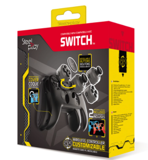 Wireless Customizable Controller + 2 Cases (Switch)