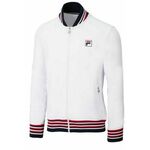 Muška sportski pulover Fila Jacket Bruce - white/navy comb