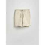 Reserved - MEN`S SHORTS - bež bež 78% PAMUK, 22% LAN 8095H-08M