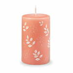 Unipar Pure Beauty narančasto-ružičasta svijeća, vrijeme gorenja 40 h