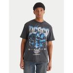 DC Shoes T-shirt Skull Shock EDYZT0435 Crna Regular Fit