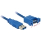 DELOCK USB 3.0 produžni kabel plava 1m 85112