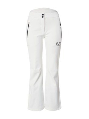 EA7 Emporio Armani Sportske hlače crna / bijela