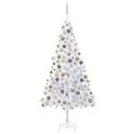 Umjetno božićno drvce LED sa setom kuglica 210 cm 910 grana